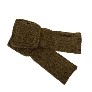 Lady Harris Wrist Warmers in Forest