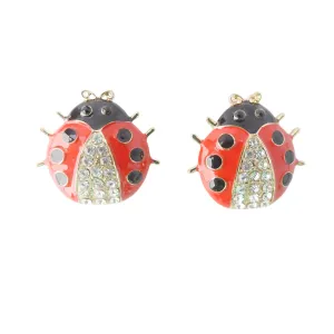 Ladybug snap buttons