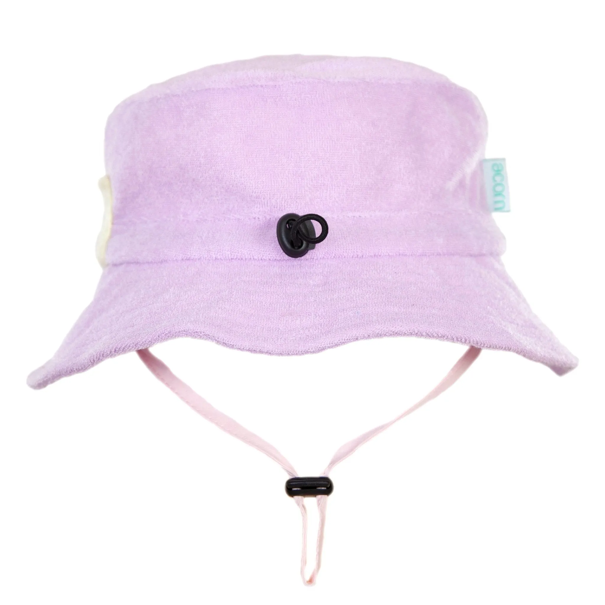 Lavender Terry Towelling Bucket Hat
