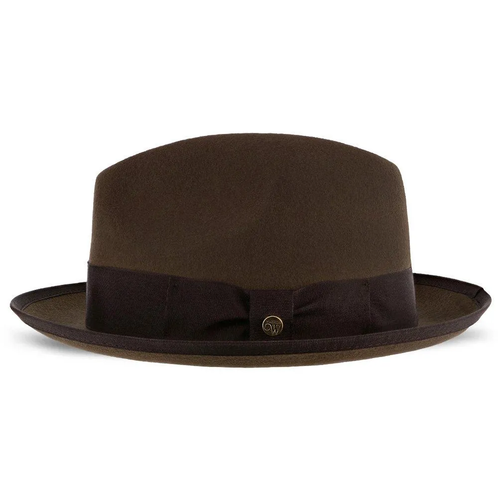 Layover - Walrus Hats Center Dent Wool Felt Fedora Hat