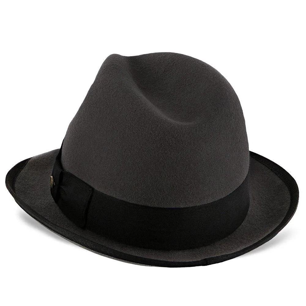 Layover - Walrus Hats Center Dent Wool Felt Fedora Hat