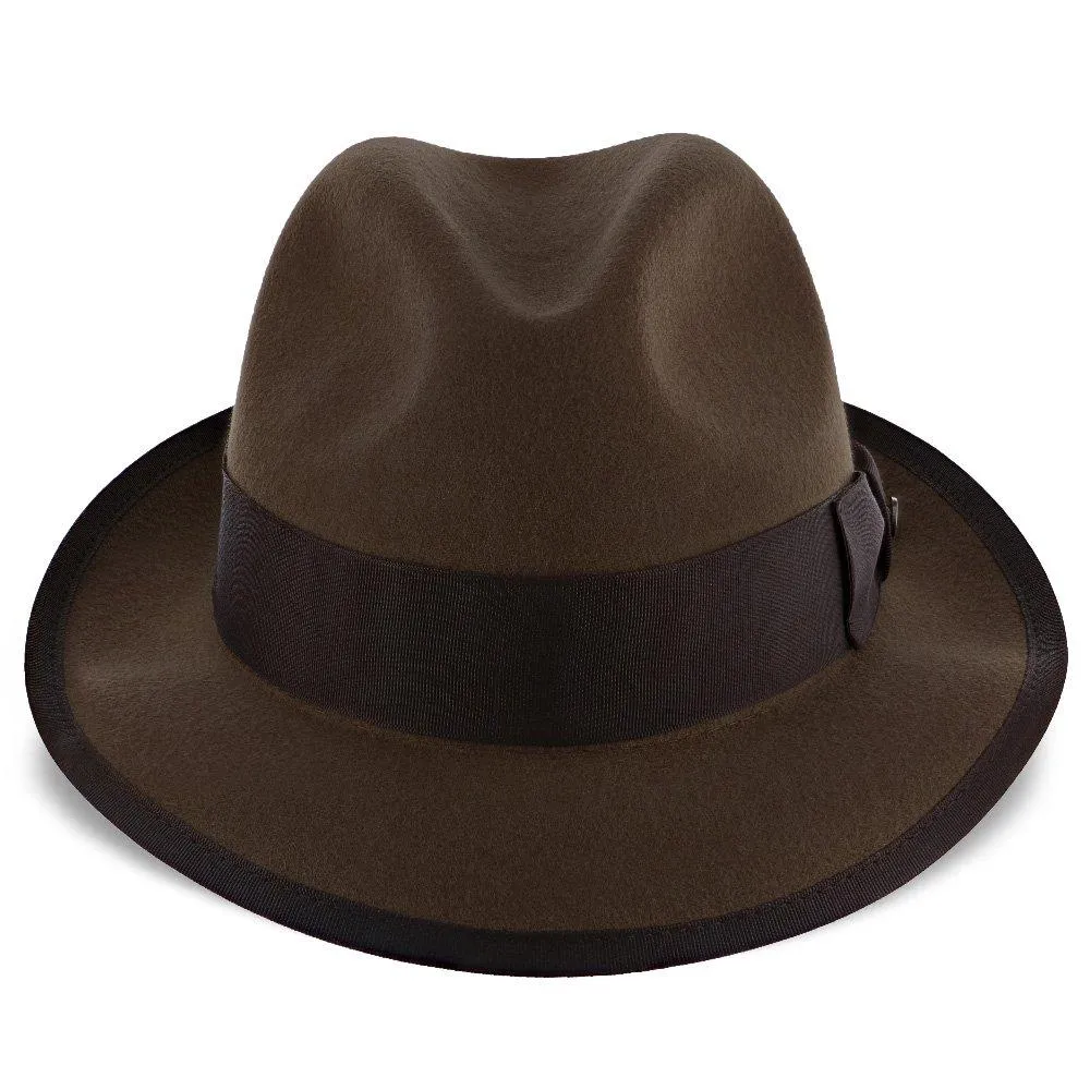 Layover - Walrus Hats Center Dent Wool Felt Fedora Hat