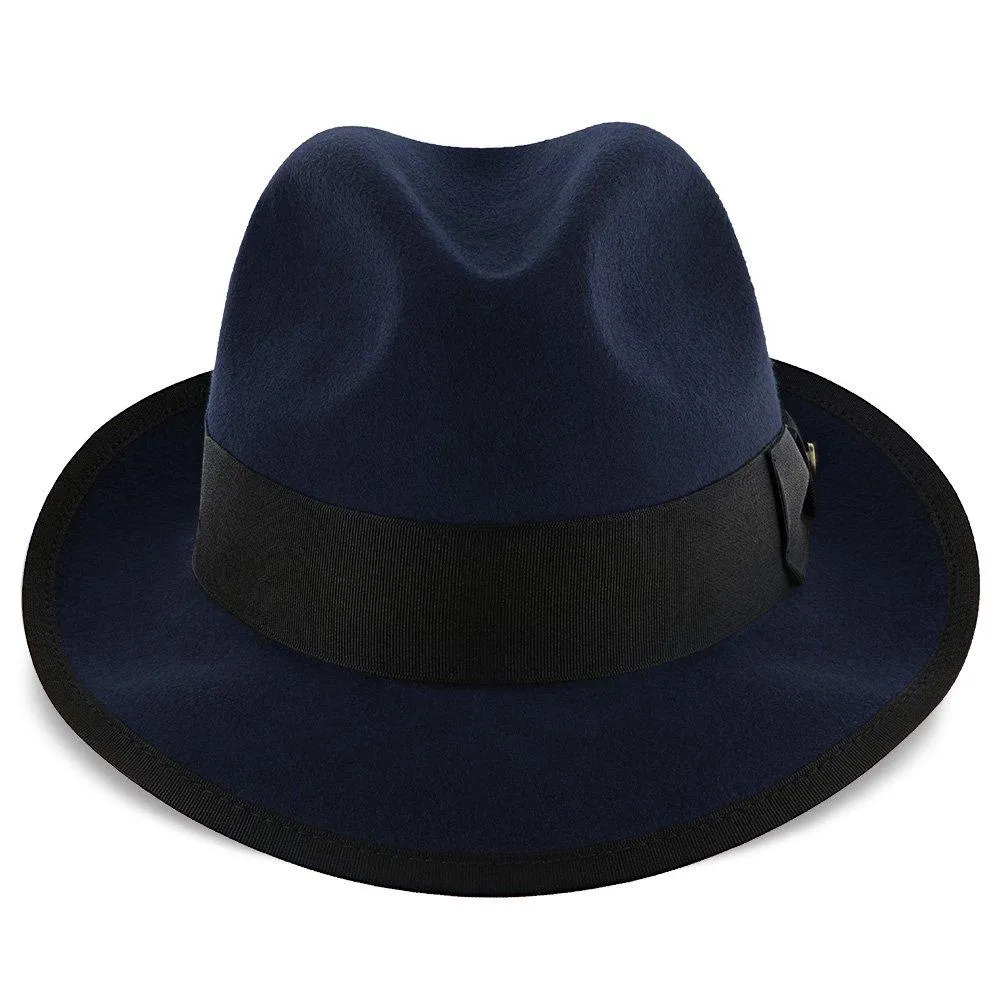 Layover - Walrus Hats Center Dent Wool Felt Fedora Hat