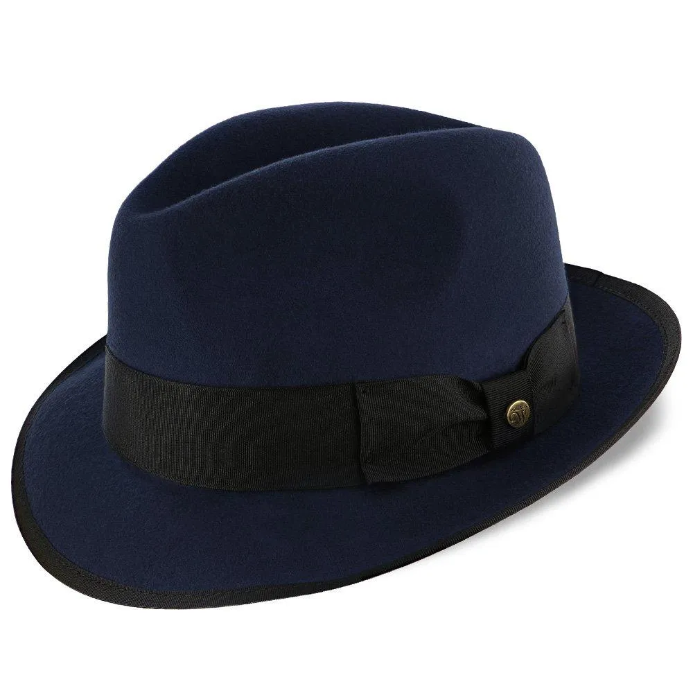 Layover - Walrus Hats Center Dent Wool Felt Fedora Hat