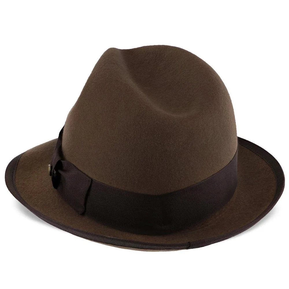 Layover - Walrus Hats Center Dent Wool Felt Fedora Hat
