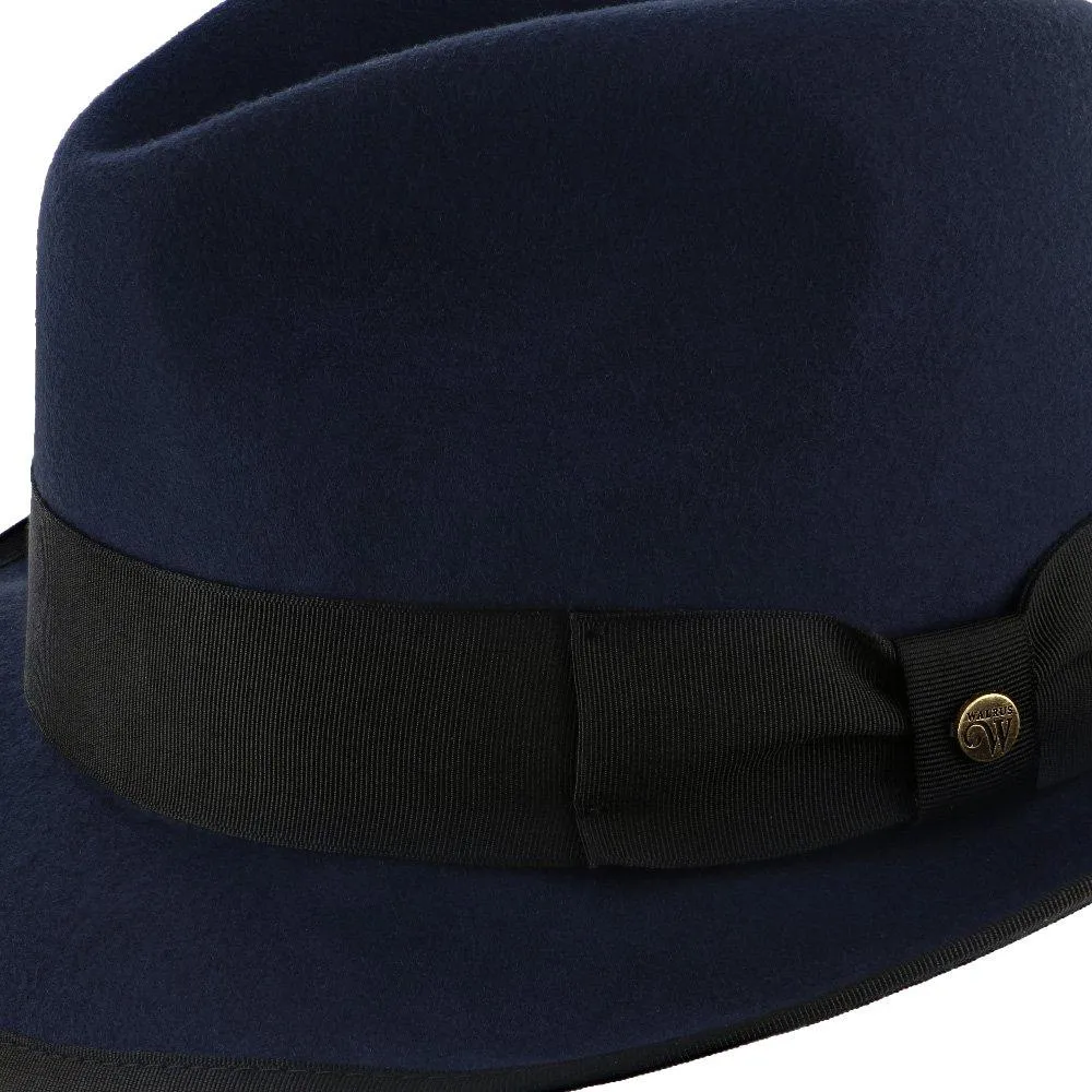 Layover - Walrus Hats Center Dent Wool Felt Fedora Hat