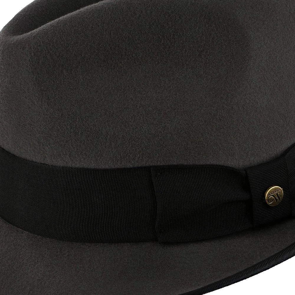 Layover - Walrus Hats Center Dent Wool Felt Fedora Hat