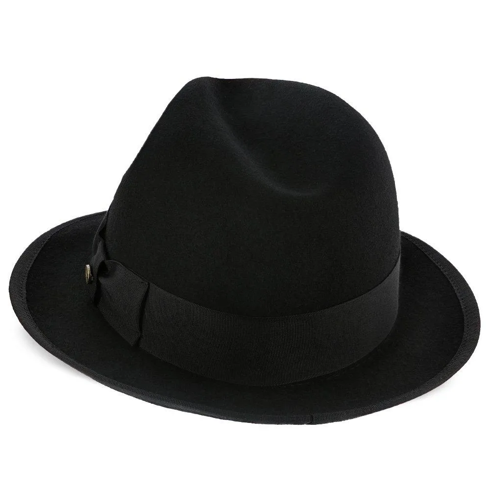 Layover - Walrus Hats Center Dent Wool Felt Fedora Hat