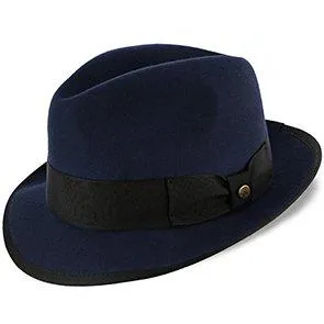Layover - Walrus Hats Center Dent Wool Felt Fedora Hat