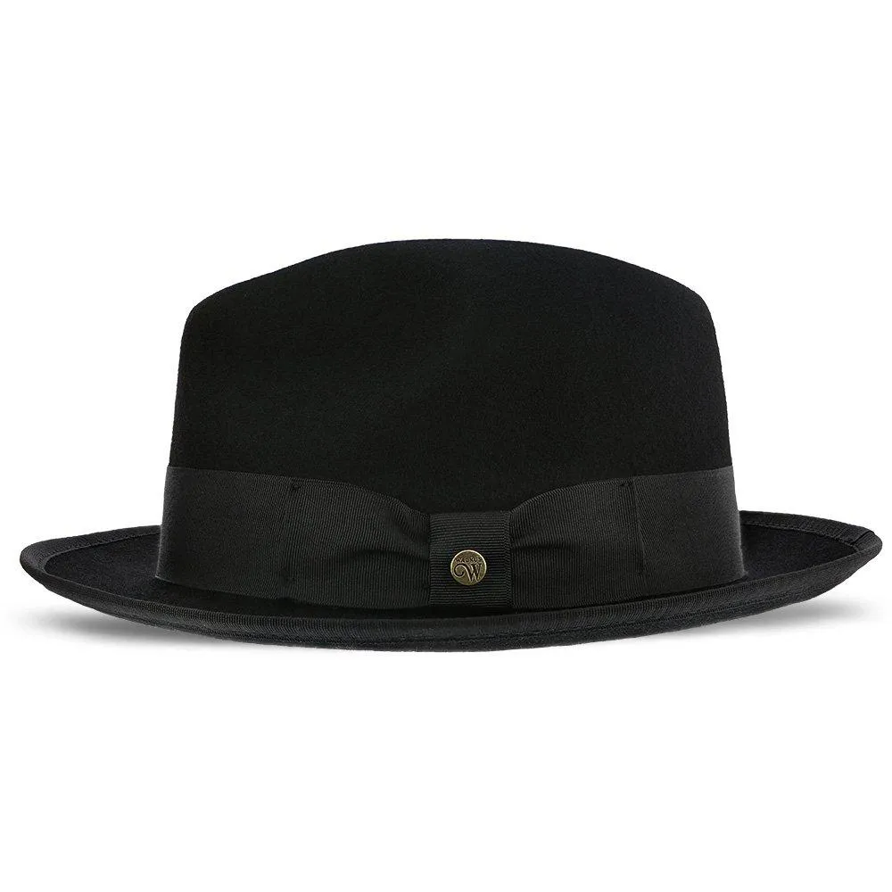 Layover - Walrus Hats Center Dent Wool Felt Fedora Hat