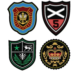 Lazychunks Unique Printed King And Queen Badge Patches | New Clothing Accessories for Enhance The Beauty Like Royal Look of T-Shirt,Jackets,Bags,Caps,etc.