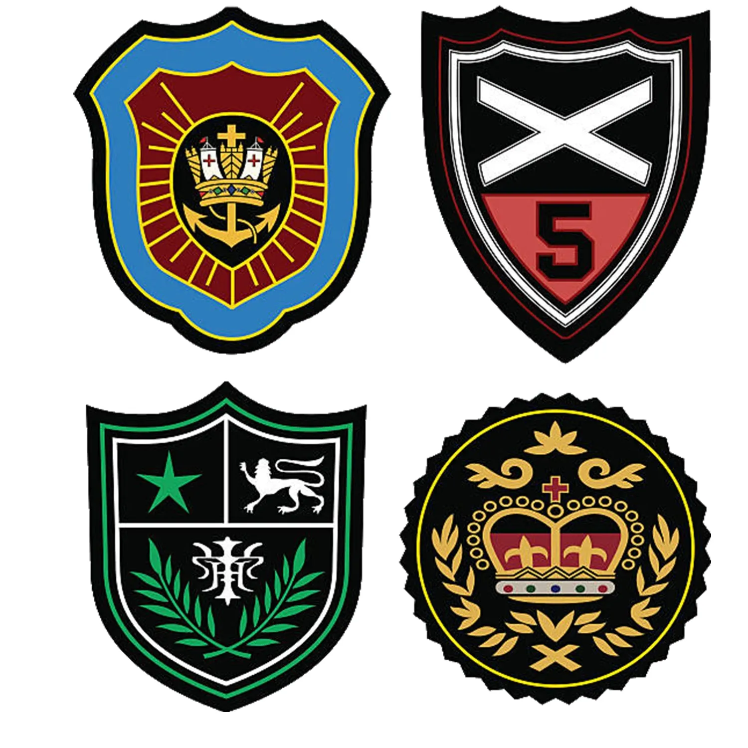 Lazychunks Unique Printed King And Queen Badge Patches | New Clothing Accessories for Enhance The Beauty Like Royal Look of T-Shirt,Jackets,Bags,Caps,etc.