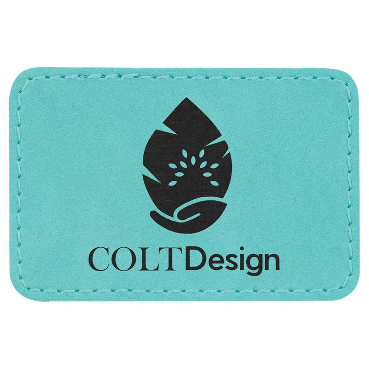 Leatherette Rectangle Patch Self-Adhesive (Various Colors)