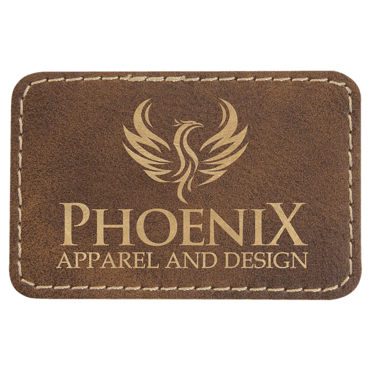 Leatherette Rectangle Patch Self-Adhesive (Various Colors)
