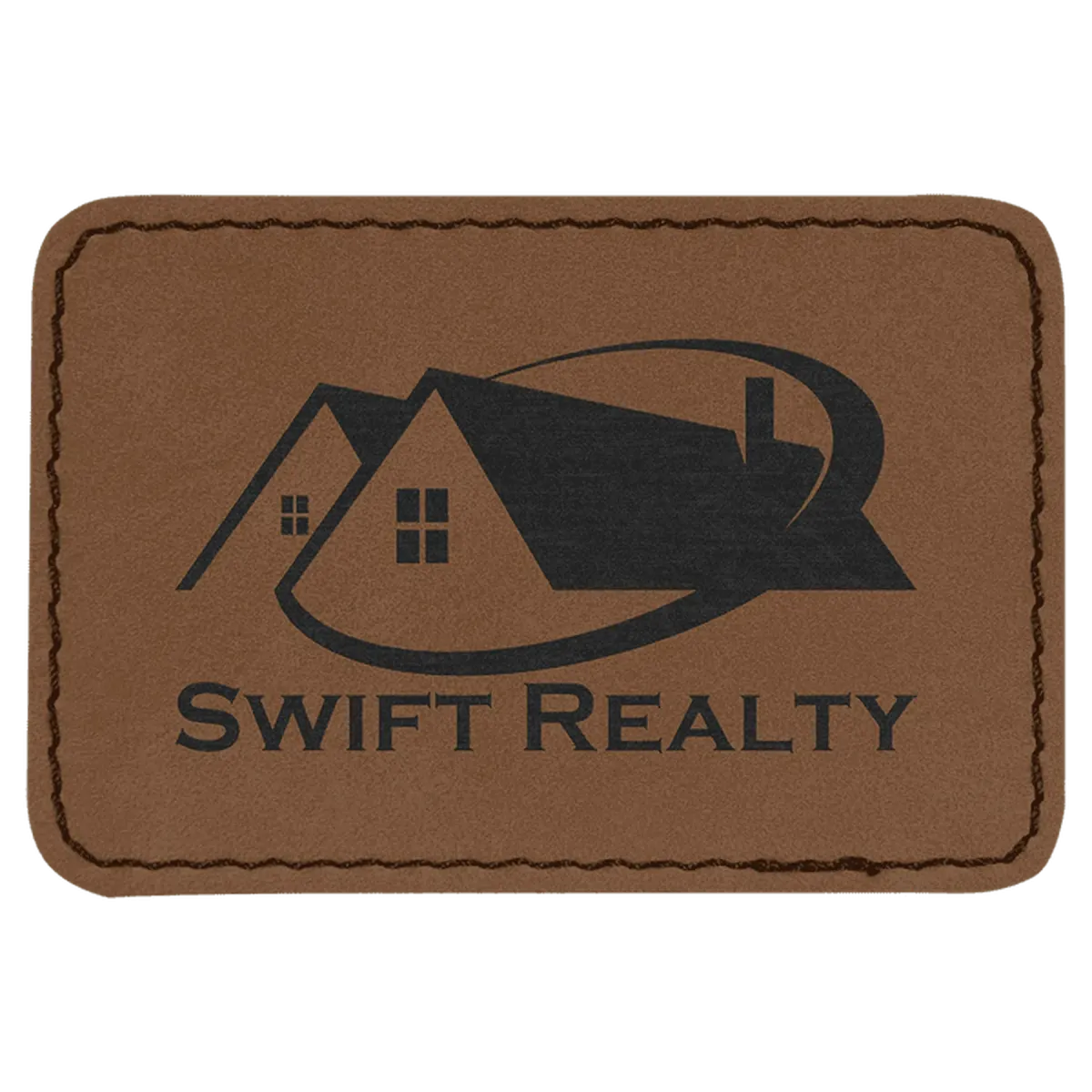 Leatherette Rectangle Patch Self-Adhesive (Various Colors)