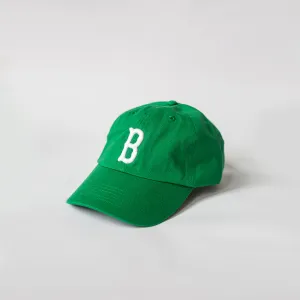 Letter B Dad Hat (Kelly Green)