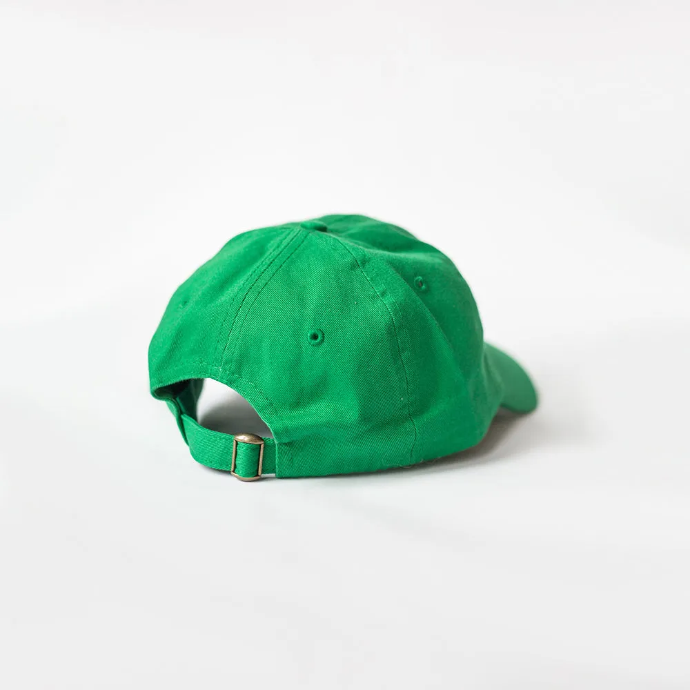 Letter G Dad Hat (Kelly Green)