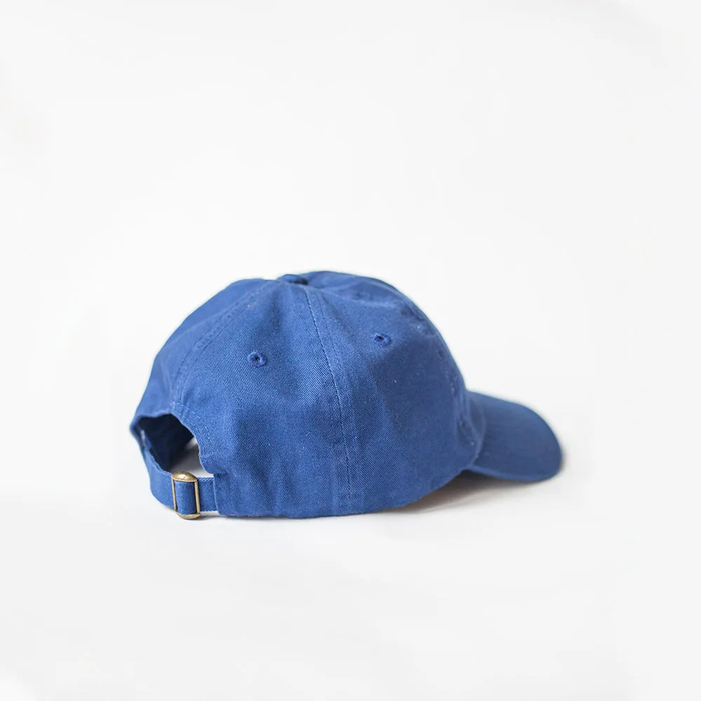 Letter N Dad Hat (Royal Blue)
