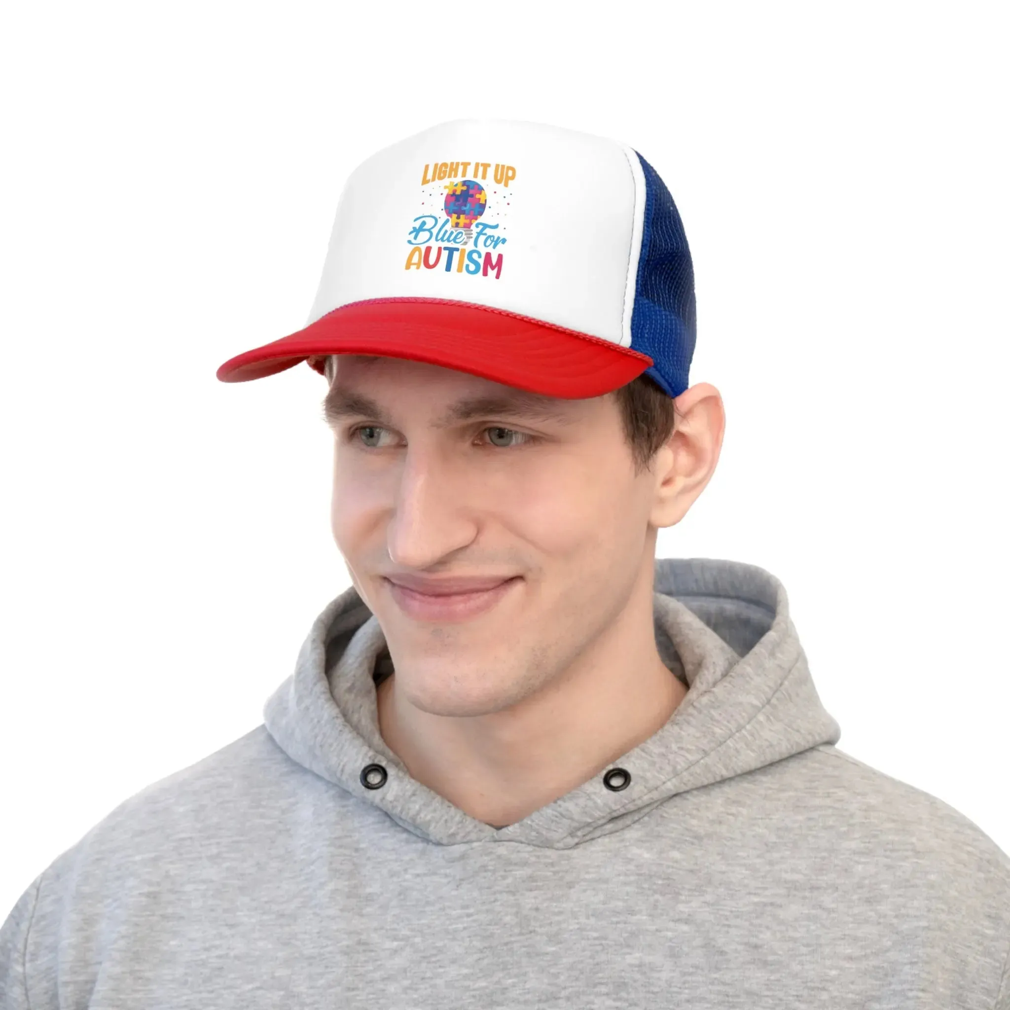 Light It Up Blue for Autism Hat