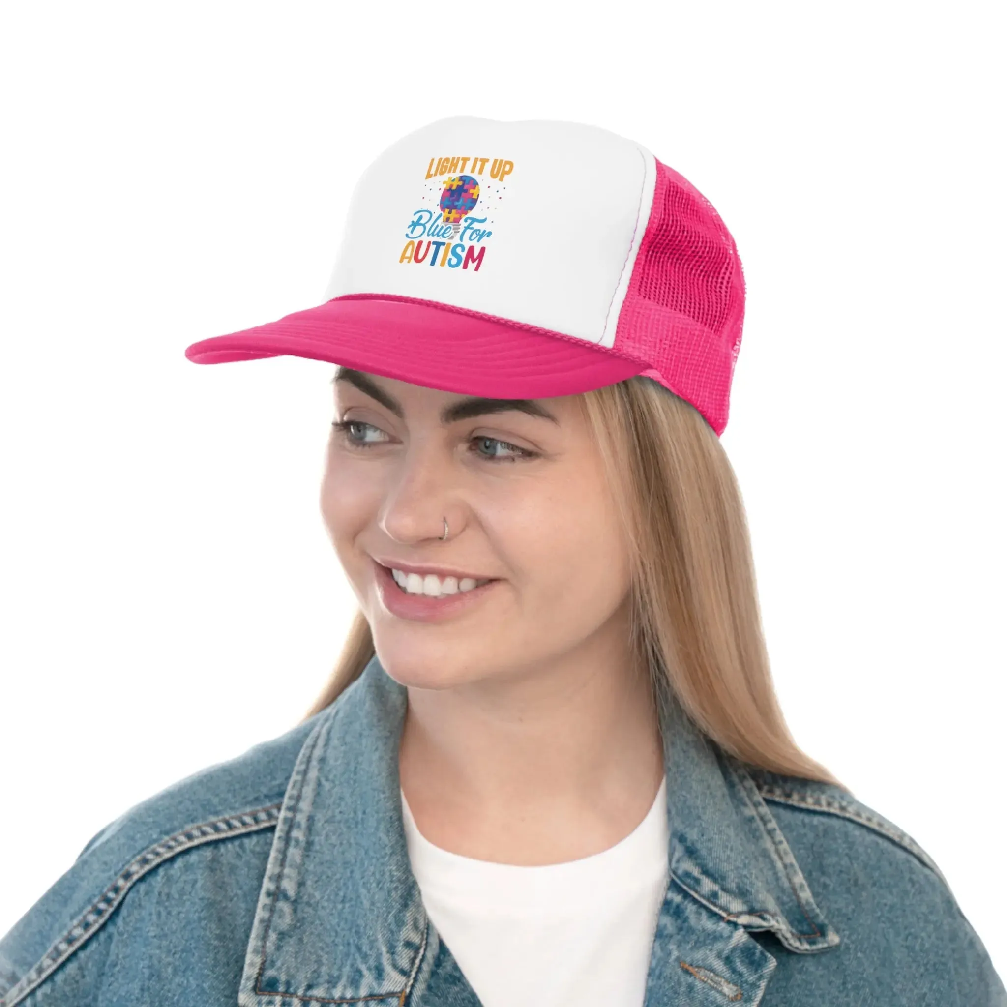 Light It Up Blue for Autism Hat