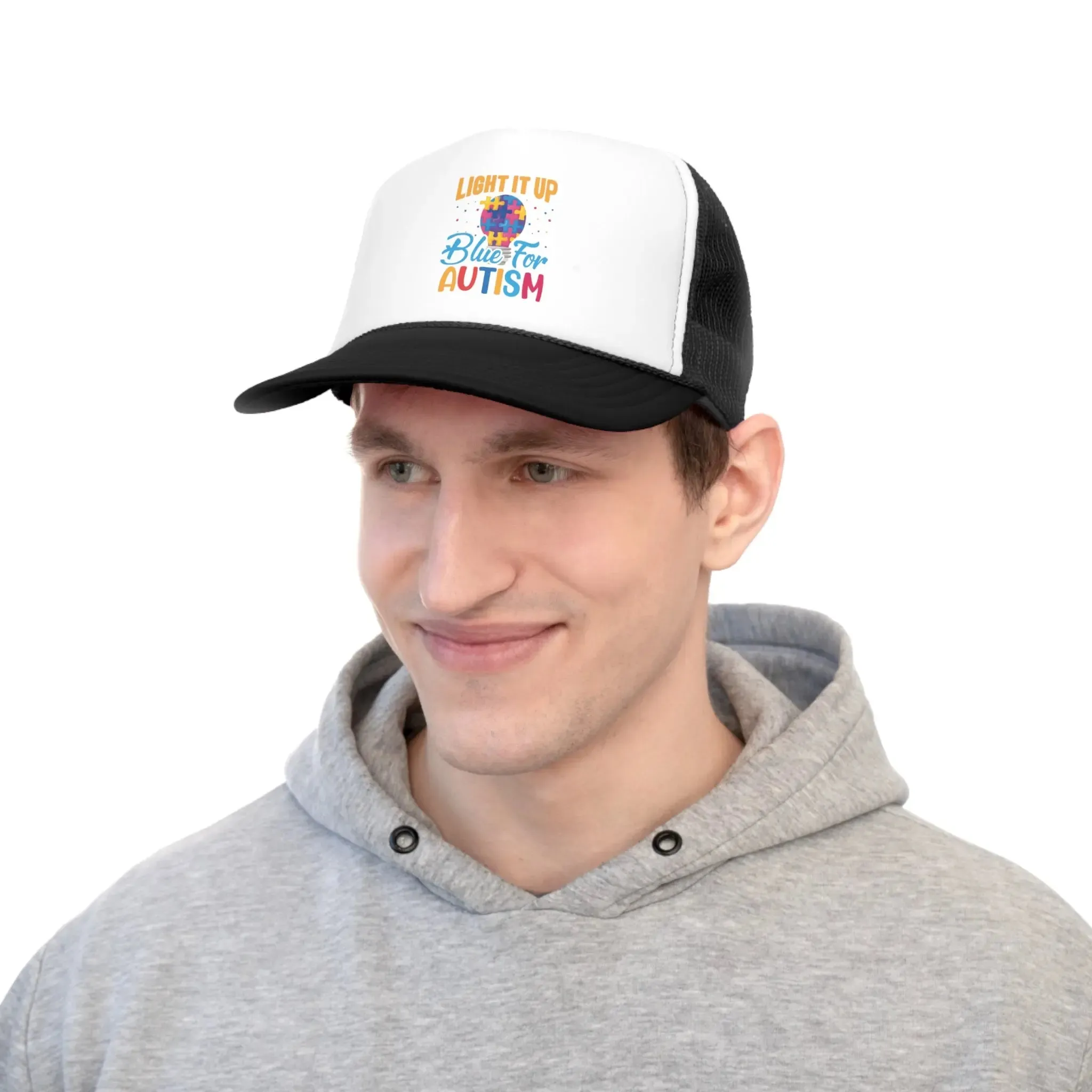 Light It Up Blue for Autism Hat