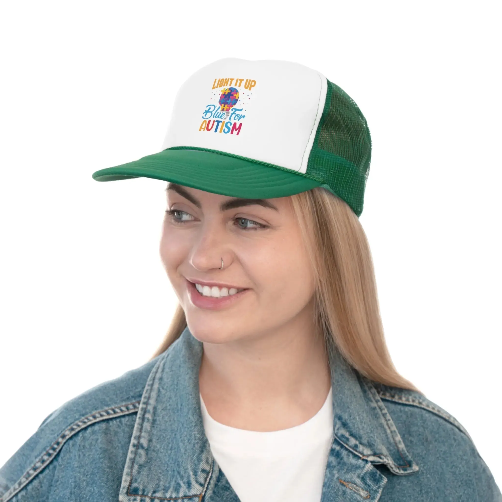 Light It Up Blue for Autism Hat