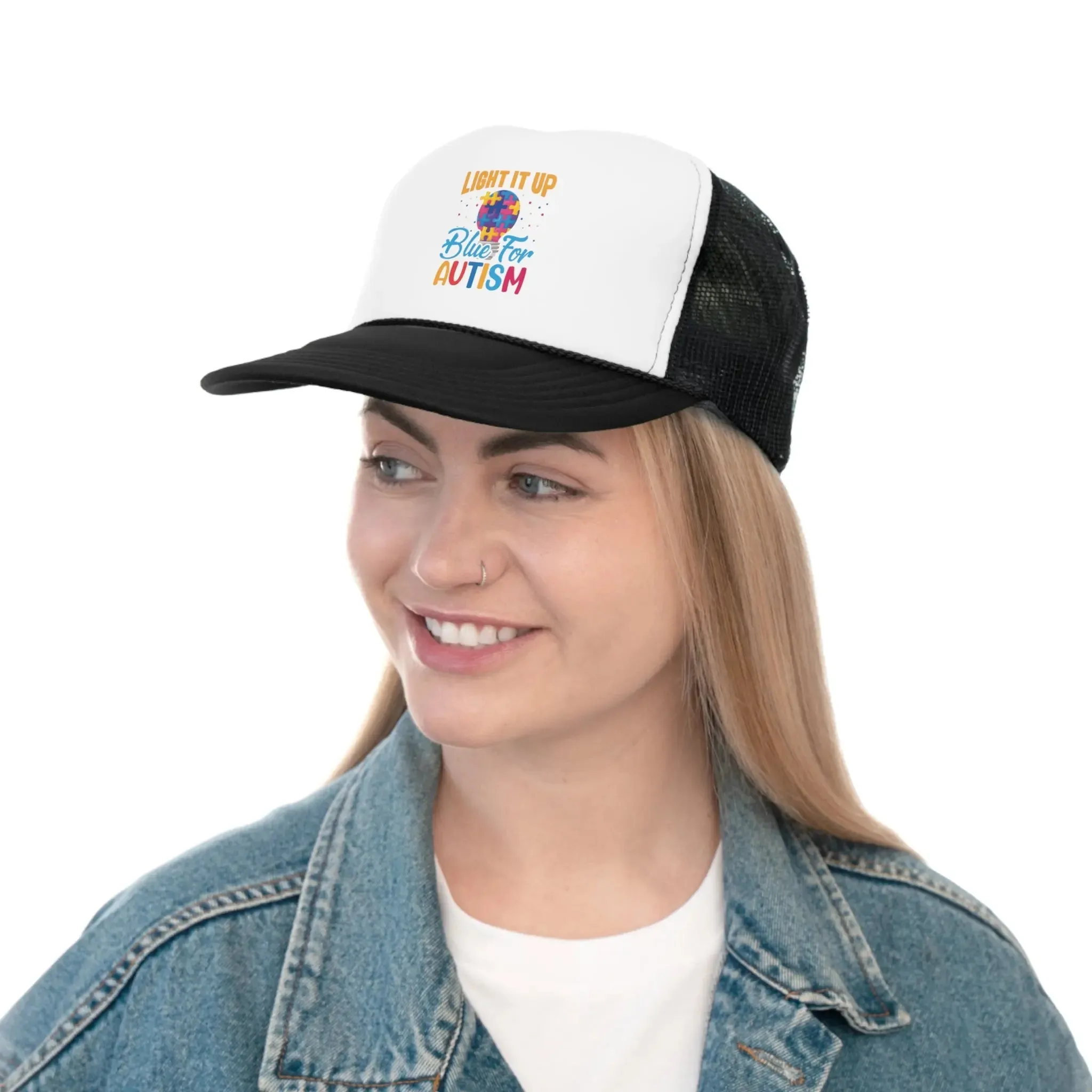 Light It Up Blue for Autism Hat