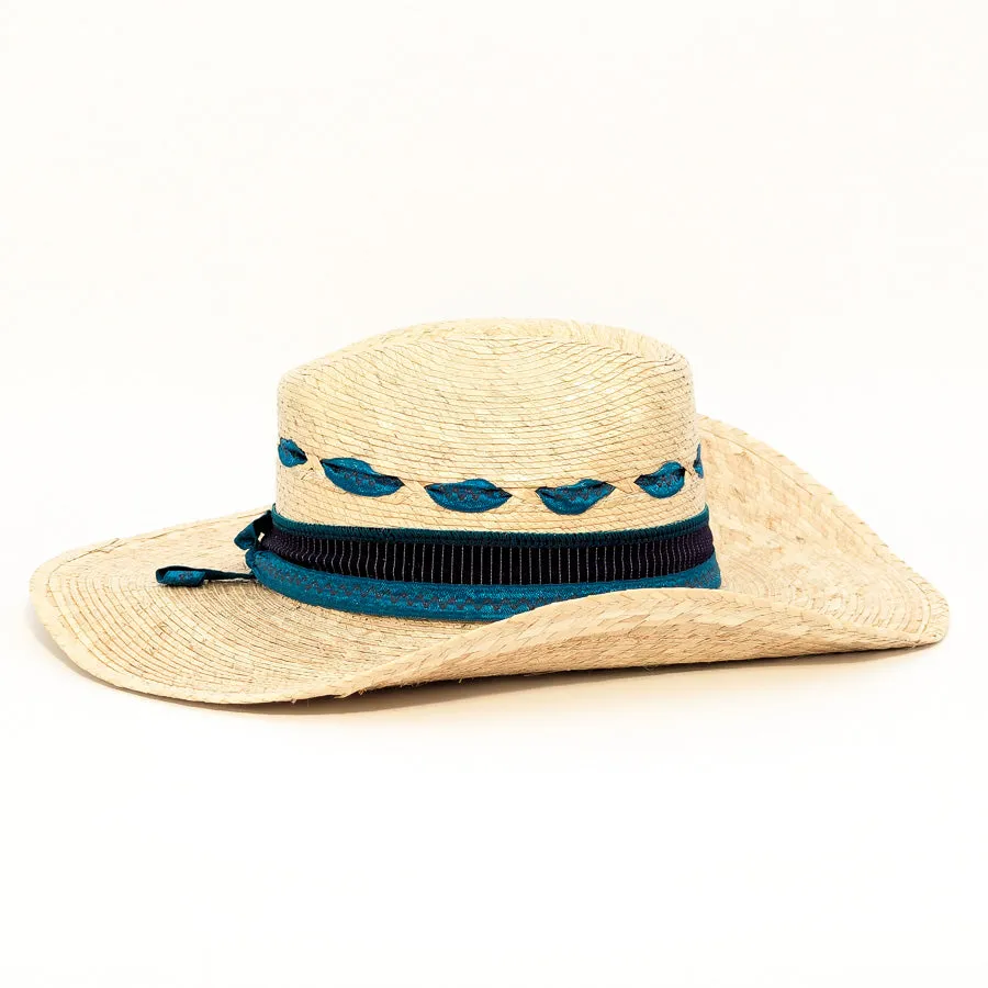 Light Palm Rancher  - Palm Straw Hat