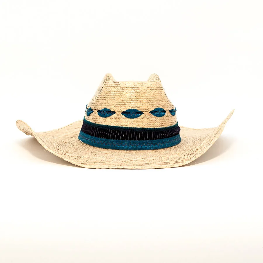 Light Palm Rancher  - Palm Straw Hat