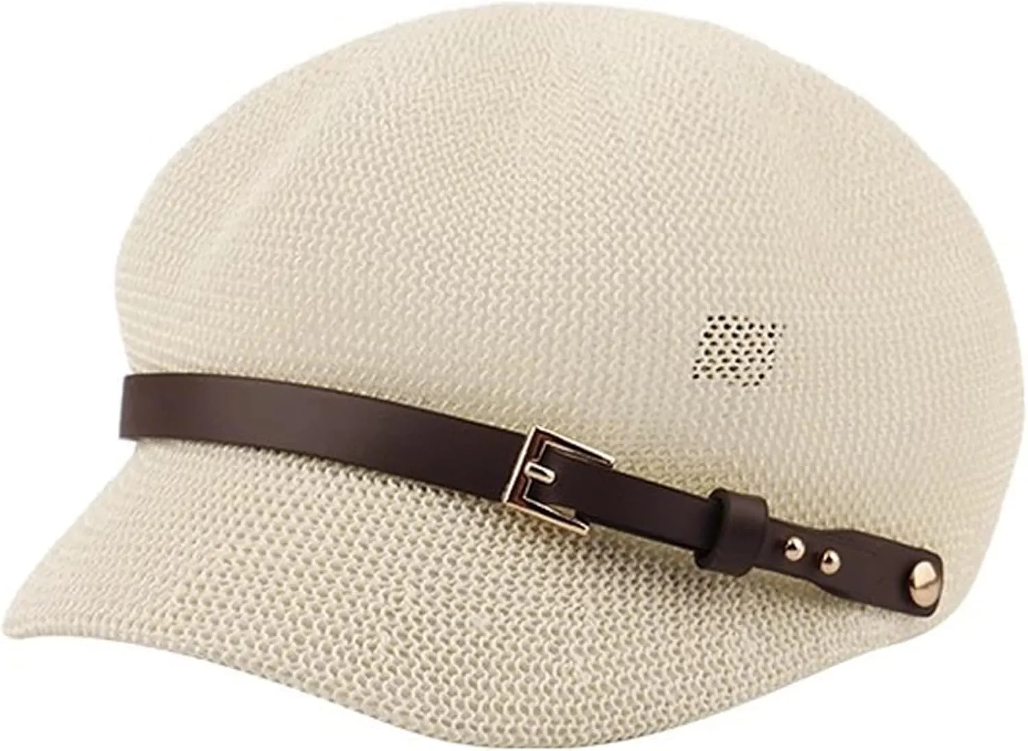 Lightweight Newsboy Cap Beret Breathable Mesh Sun Hat Beach Hats for Women