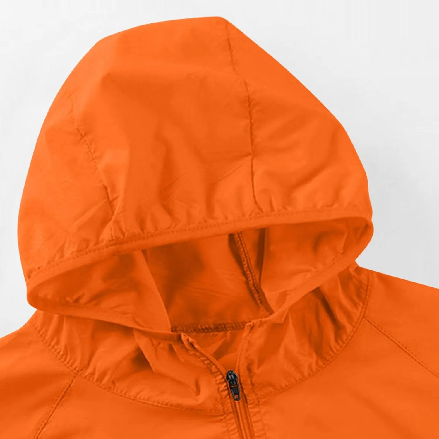 Lightweight Waterproof Jacket for Women Hooded Shirt Sun Protection Long Sleeve Sport Hiking Outdoor Windbreaker