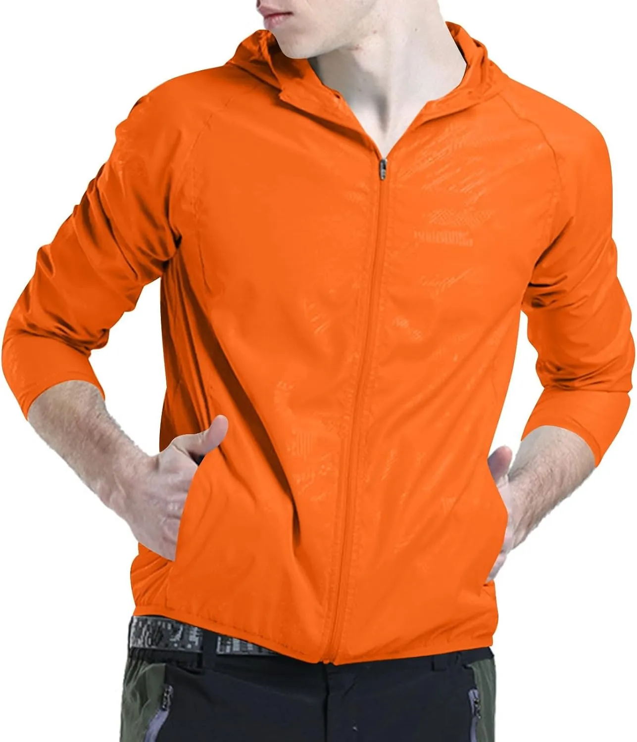 Lightweight Waterproof Jacket for Women Hooded Shirt Sun Protection Long Sleeve Sport Hiking Outdoor Windbreaker
