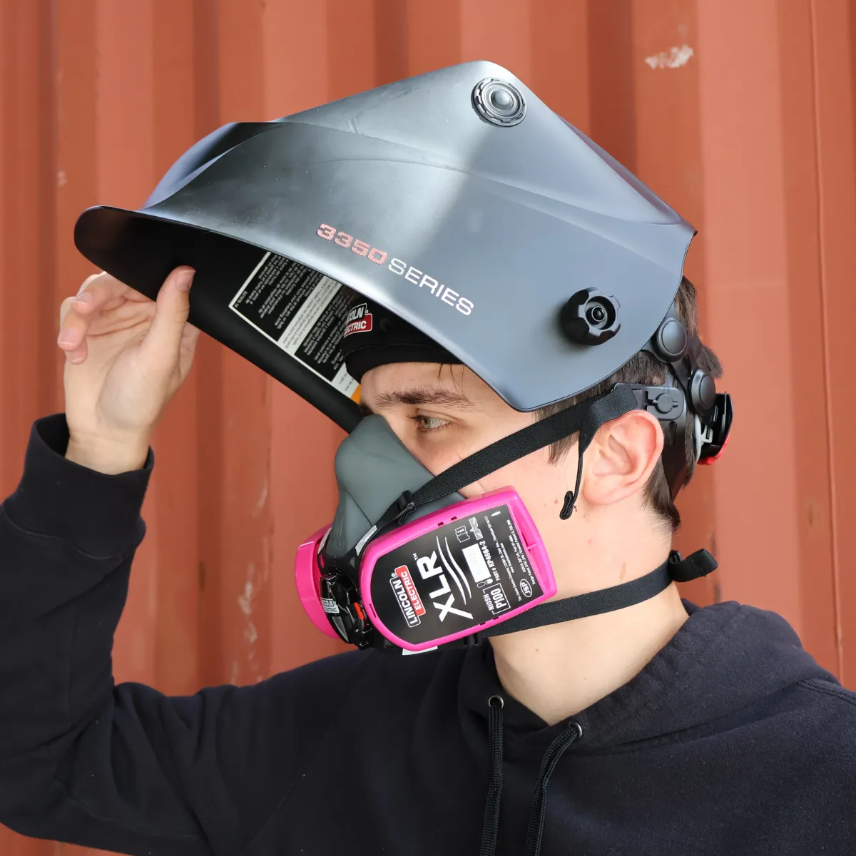 Lincoln XLR P100 Half Mask Respirator - K4683