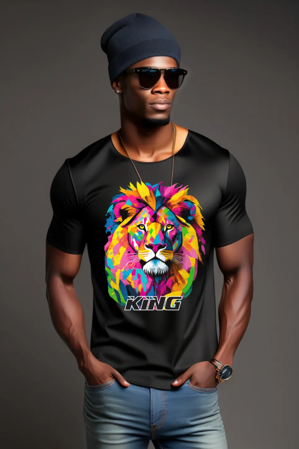 Lion King Exclusive AI T-Shirts | Grooveman Music