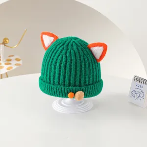 Little Gigglers World Stylish Children's Melon Skin Wool Hat