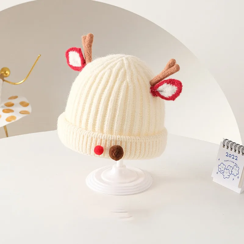 Little Gigglers World Stylish Children's Melon Skin Wool Hat