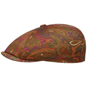 Livelco Paisley Flat Cap by Alfonso DEste