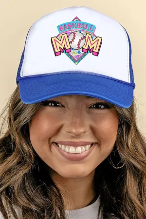 Loud And Proud Baseball Mom Foam Mesh Back Trucker Cap