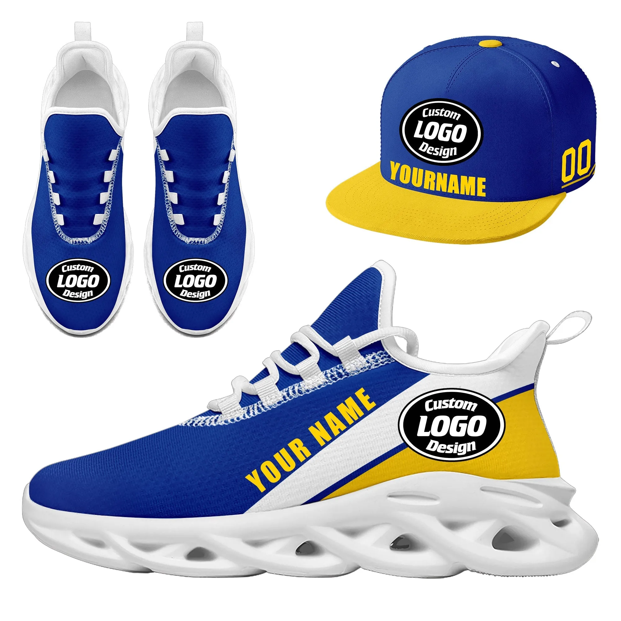 Luxury Gifts,Custom MaxSoul Shoes and Hat Combo Personalized ZH-bd0b007c-a0