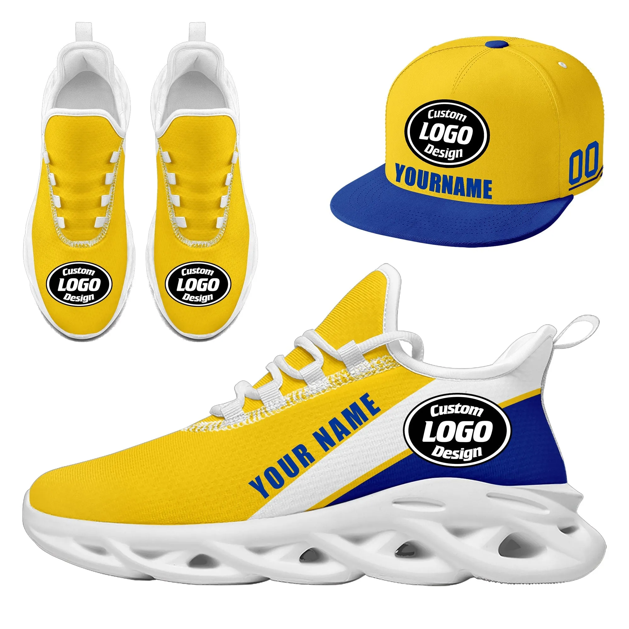 Luxury Gifts,Custom MaxSoul Shoes and Hat Combo Personalized ZH-bd0b007c-aa