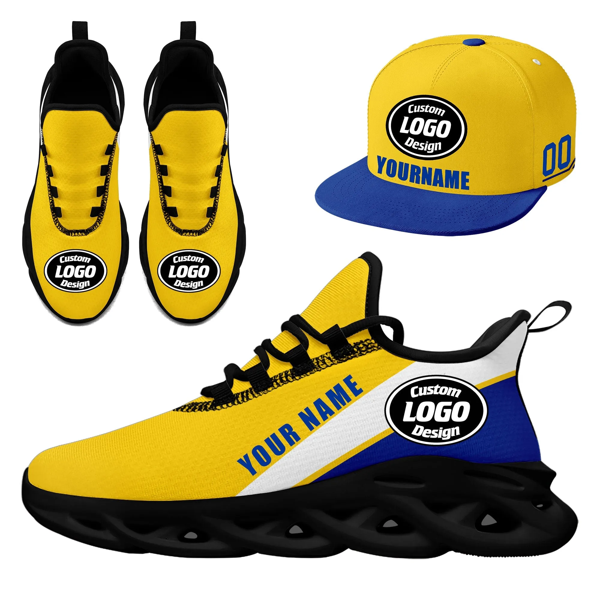 Luxury Gifts,Custom MaxSoul Shoes and Hat Combo Personalized ZH-bd0b007c-aa
