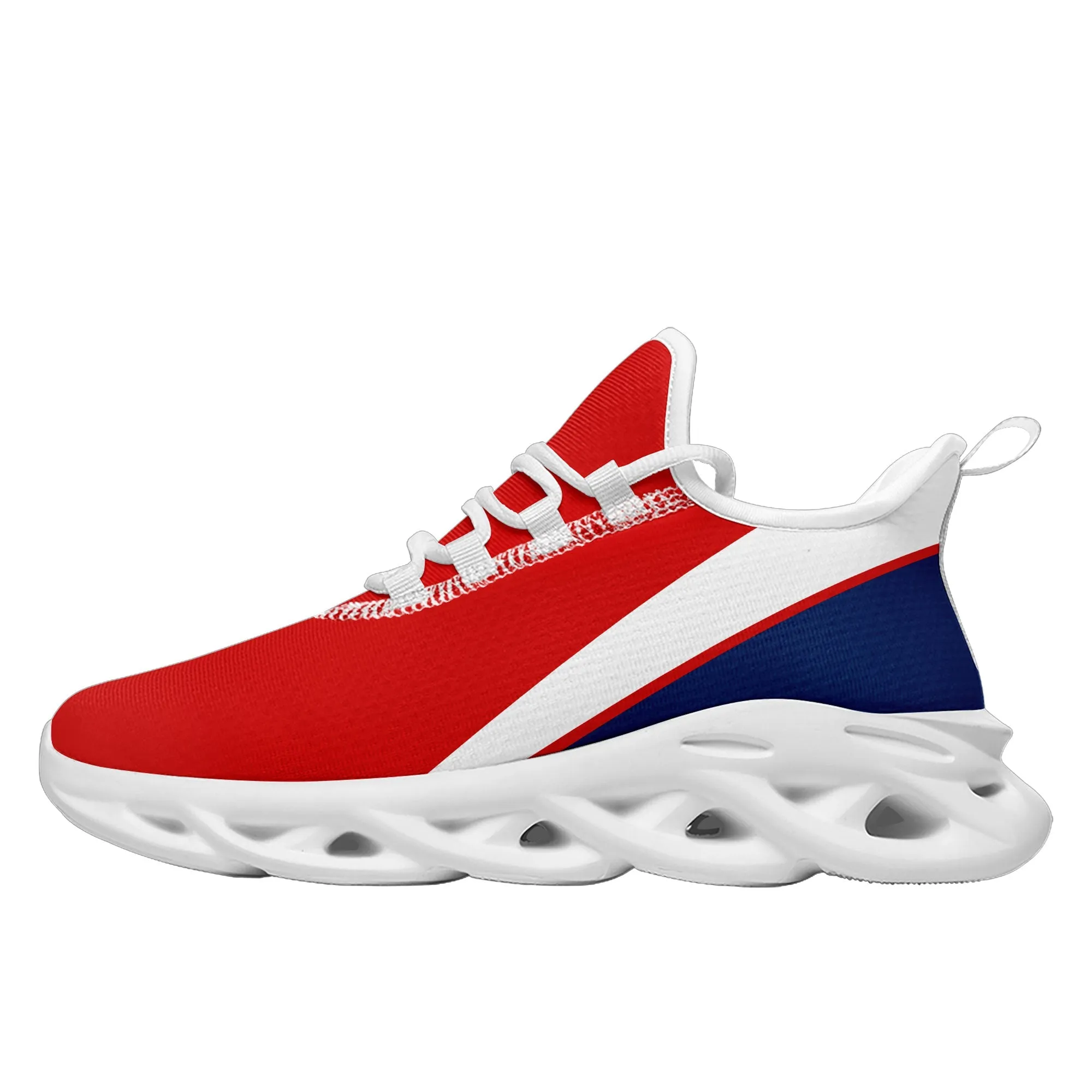 Luxury Gifts,Custom Red Blue Jersey MaxSoul Shoes and Hat Combo Offer Personalized ZH-bd0b007e-e