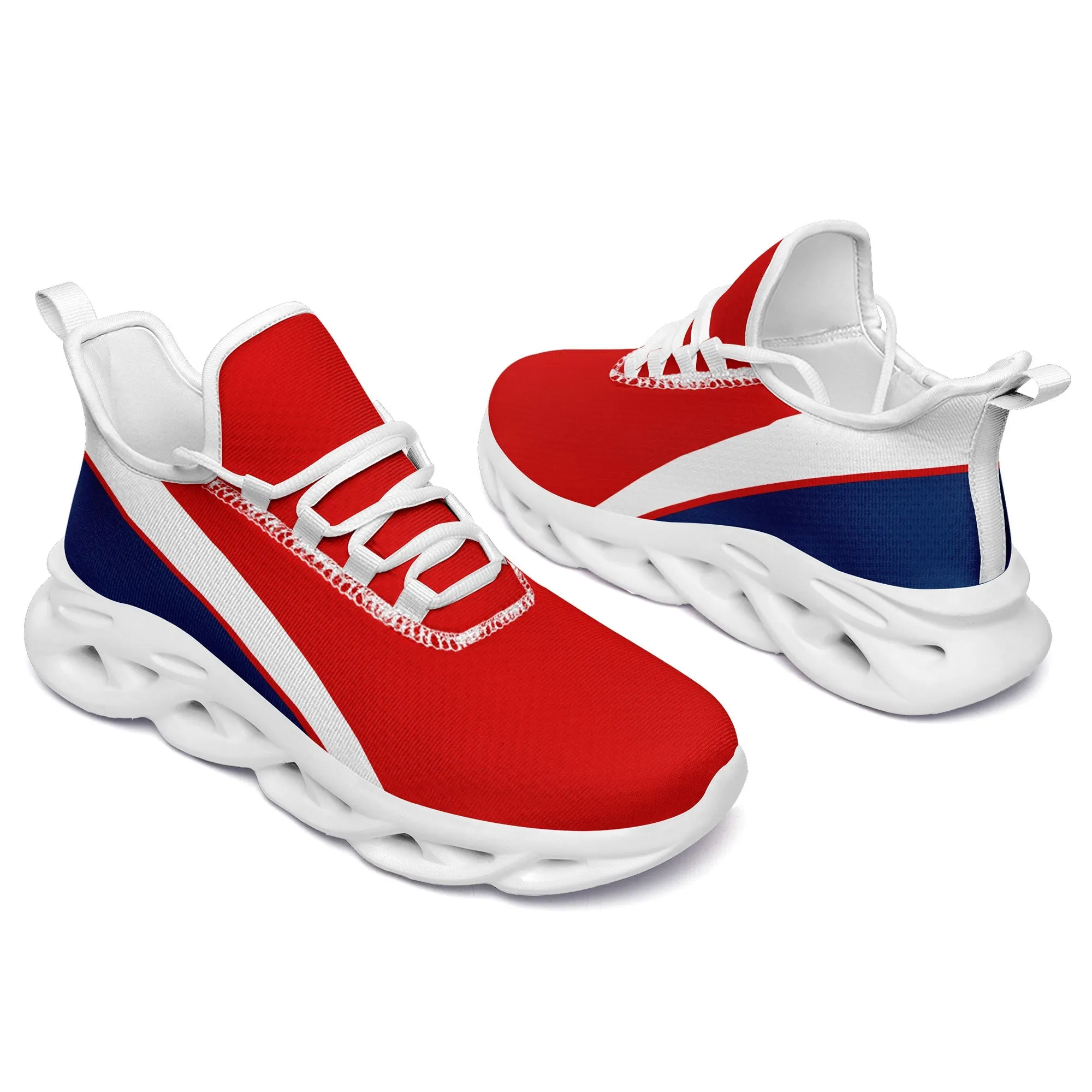 Luxury Gifts,Custom Red Blue Jersey MaxSoul Shoes and Hat Combo Offer Personalized ZH-bd0b007e-e
