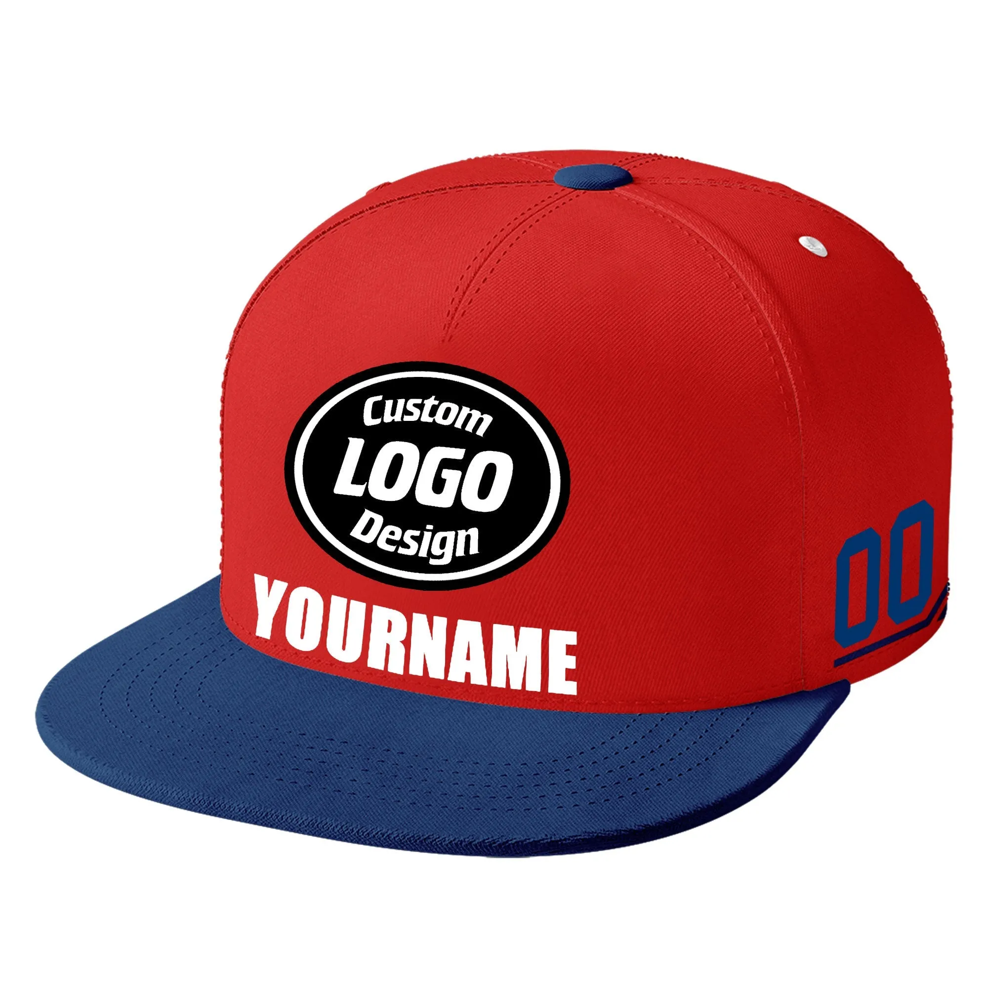 Luxury Gifts,Custom Red Blue Jersey MaxSoul Shoes and Hat Combo Offer Personalized ZH-bd0b007e-e