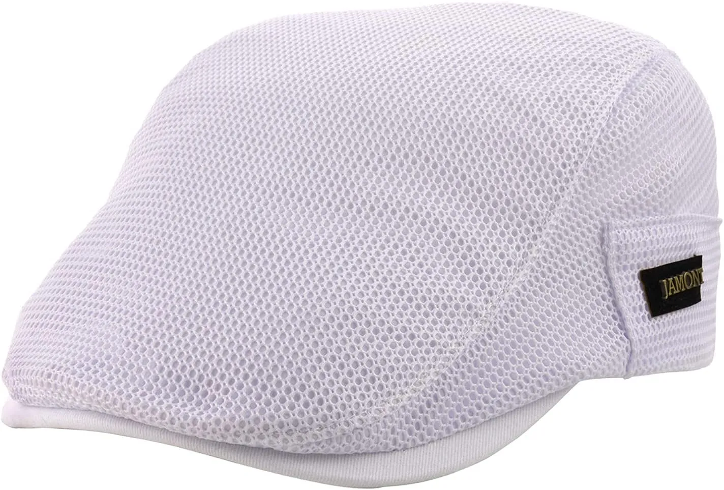 M MOACC Men Beret Hat Breathable Mesh Summer Newsboy Hats Adjustable Flat Cabbie Beret Cap
