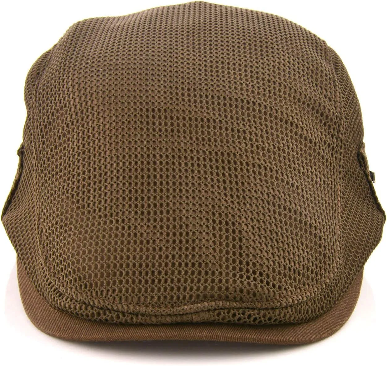 M MOACC Men Beret Hat Breathable Mesh Summer Newsboy Hats Adjustable Flat Cabbie Beret Cap