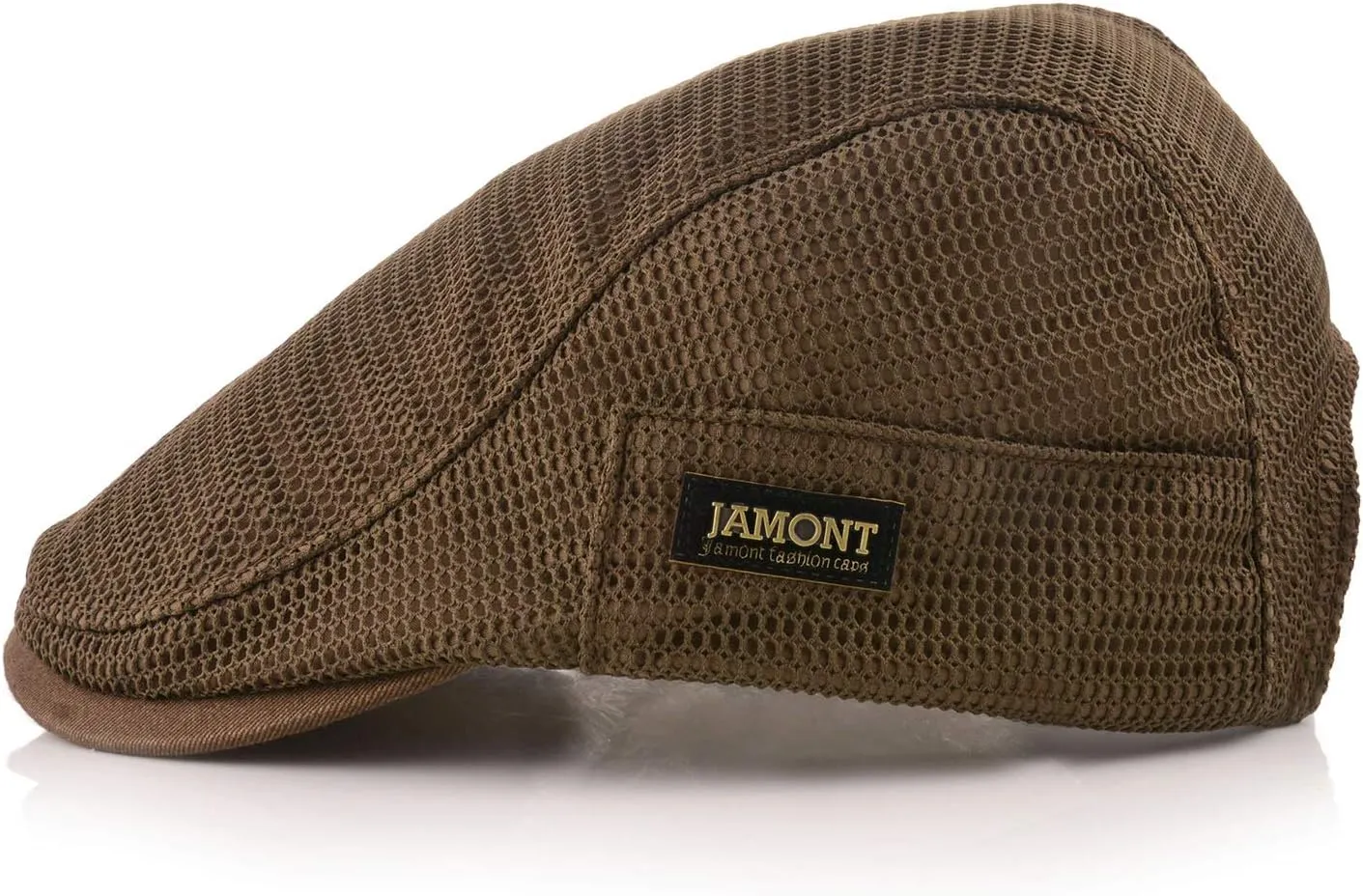 M MOACC Men Beret Hat Breathable Mesh Summer Newsboy Hats Adjustable Flat Cabbie Beret Cap