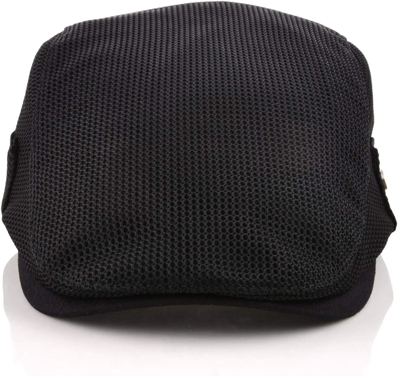 M MOACC Men Beret Hat Breathable Mesh Summer Newsboy Hats Adjustable Flat Cabbie Beret Cap