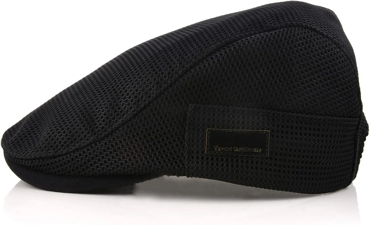 M MOACC Men Beret Hat Breathable Mesh Summer Newsboy Hats Adjustable Flat Cabbie Beret Cap