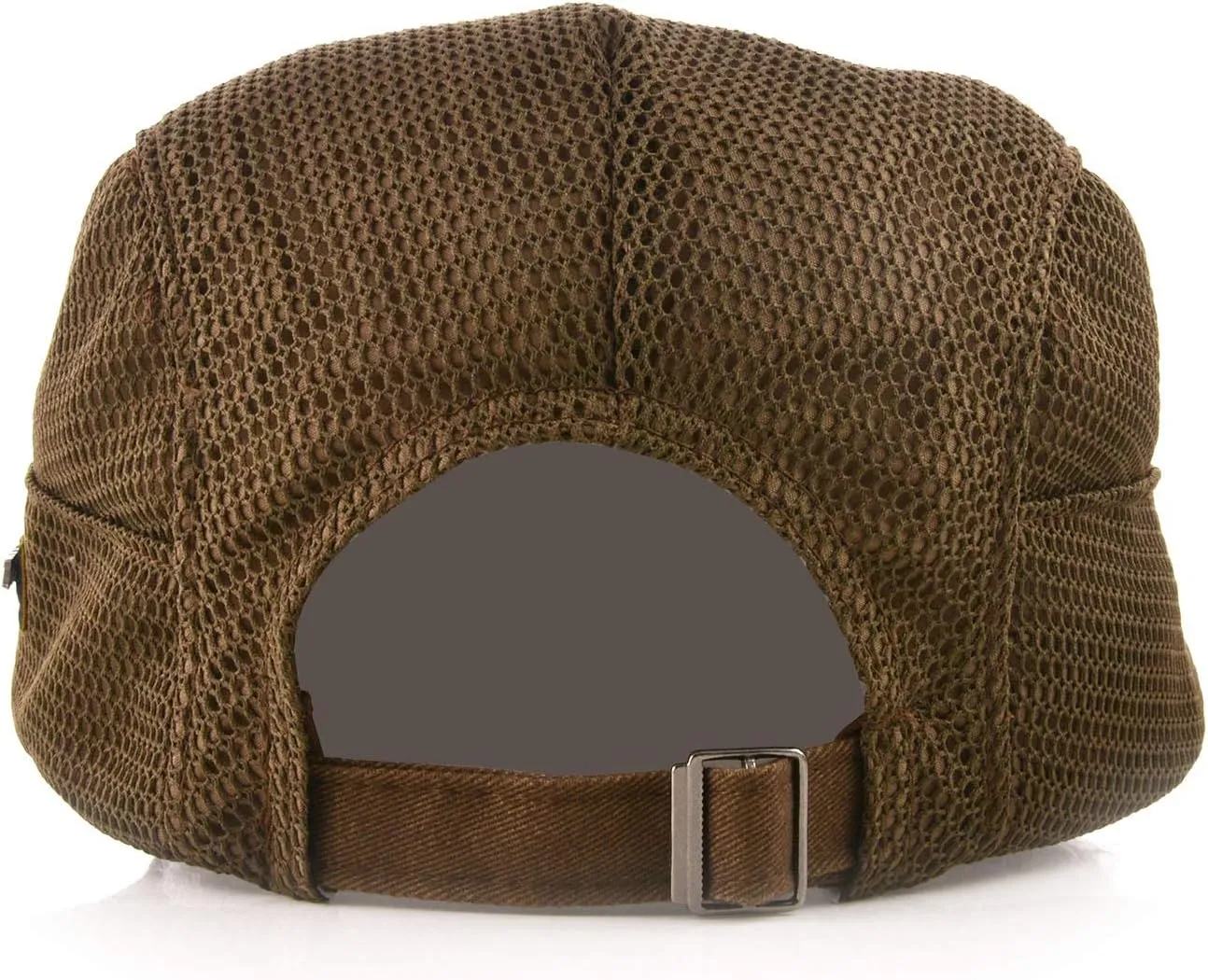 M MOACC Men Beret Hat Breathable Mesh Summer Newsboy Hats Adjustable Flat Cabbie Beret Cap